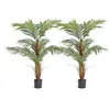 Image de VEVOR Arbre Artificiel Palmier à Noix de Bétel Plante Artificielle 800x1219 mm