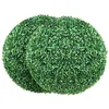 Image de Boule De Buis Artificiel VEVOR 40,6cm 10 Feuilles Remplaçables 4 Papillons Décoratifs