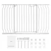 Image de VEVOR Barrière de Sécurité Extensible Clôture Enfant Chien 75-135x76 cm Escalier