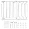 Image de VEVOR Barrière de Sécurité Extensible Clôture Enfant Chien 75-123x76 cm Escalier