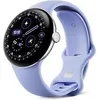 Image de Google Pixel Watch 4 41 mm Boîtier en aluminium couleur argent poli avec bracelet Sport Band iris [Wi Fi] en occasion ou reconditionné
