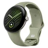 Image de Montre connectée Google Pixel Watch 5 45 mm Bluetooth Doré avec bracelet sport caoutchouc Vert