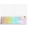 Image de Glorious GMMK3 HE - Clavier - préassemblé - 100% - full size - rétro-éclairé - USB - AZERTY - Français - commutateur : Glorious Fox HE switches - blanc