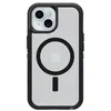 Image de OtterBox Defender Series XT Clear - Coque de protection pour téléphone portable - avec des aimants - compatibilité avec MagSafe - élastomère thermoplastique (TPE) - côté obscur - pour Apple iPhone 13, 14, 15, 16e
