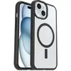 Image de OtterBox React mit MagSafe (Apple iPhone 13, Apple iPhone 14, Apple iPhone 15, Apple iPhone 16e, Apple iPhone 17e), Coque pour téléphone portable, Noir, Transparent
