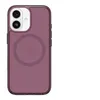 Image de OtterBox Symmetry Series Clear - Coque de protection pour téléphone portable - compatibilité avec MagSafe - élastomère thermoplastique (TPE), couche de polycarbonate - mystère violet (transparent) - pour Apple iPhone 17