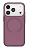 Image de OtterBox Symmetry Series Clear - Coque de protection pour téléphone portable - compatibilité avec MagSafe - polycarbonate, élastomère thermoplastique (TPE) - mystère violet (transparent) - pour Apple iPhone 17 Pro
