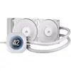 Image de Corsair Nautilus 240 RS LCD, Refroidissement liquide CPU, Blanc