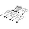 Image de Corsair Elite Premium Ind.Sleeved PSU Cables T5 Starter Kit (75 cm, 24 broches ATX, 8 broches EPS), Câble interne (PC)