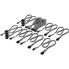 Image de Corsair Elite Premium Ind. Sleeved PSU Cables T5 Pro Kit 75 cm (75 cm, 24 broches ATX, SATA), Câble interne (PC)