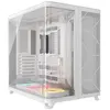 Image de CORSAIR iCUE LINK AIR 5400 LX-R RGB - Mid tower - ATX étendu - panneau latéral fenêtré (verre trempé) - pas d'alimentation (ATX) - blanc - USB/Audio