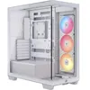 Image de Boîtier PC gaming Corsair 3500X RS-R moyen tour blanc ARGB avec panneau latéral verre trempé