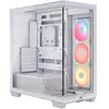 Image de Corsair 3500X LX-R RGB iCUE LINK (ATX, E-ATX, mATX, Mini-ITX), Boîtier PC, Blanc