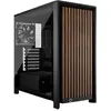 Image de Corsair Cadre 4000D Bois (ATX, mATX, Mini-ITX), Boîtier PC, Noir, Marron