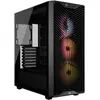 Image de Corsair 3200D RS ARGB Mid-Tower Performance Case, Black (ATX, mATX, Mini-ITX), Boîtier PC, Noir