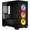 Image de Corsair PC-Gehäuse 2800X RS-R ARGB Micro-ATX Schwarz (mATX, Mini-ITX), Boîtier PC, Noir