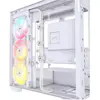 Image de Corsair PC-Gehäuse 2800X RS-R ARGB Micro-ATX Weiss (mATX, Mini-ITX), Boîtier PC, Blanc