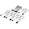 Image de Corsair Kit de démarrage Elite Premium avec câbles d'alimentation de type 4 gainés individuellement (65 cm, 24 broches ATX), Câble interne (PC)