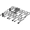 Image de Corsair Stromkabel Pro Sleeved Type 4 S/W 61 cm (61 cm, 24 broches ATX, SATA), Câble interne (PC)