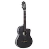 Image de Ortega RCE125SN - Guitare électro-classique - Noir satiné (+ housse)