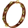 Image de Meinl TA1BAB - Tambourin 1 rangée de cymbalettes laiton Tambourin - tamborim
