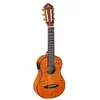 Image de Ortéga RGLE18FMH - Guitalélé électro-acoustique acajou flammé - Naturel brillant (+housse)