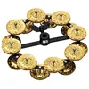 Image de Meinl Tambourin Charleston 5 Cuivre 2 R Tambourin - tamborim