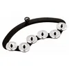 Image de Meinl BBTA2BK - Tambourin backbeat pour fûts de 13'' et 14'' - Noir