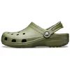 Image de Sandales Crocs Classic Beach Unisexes Vert Armée 10001-309 41-42