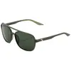 Image de 100percent Lunettes De Soleil Kasia Round Grey Green/CAT3