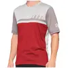 Image de 100%, Hommes, Maillot de cyclisme, Airmatic maillot de bike hommes (M), Gris, Blanc, Rouge, M