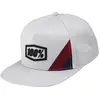 Image de 100%, Unisexe, Casquette, Cap Cornerstone Snapback, Gris, (Taille unique)
