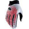 Image de 100% Geomatic Gants de vélo, gris-rouge, taille M pour Hommes