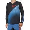 Image de 100%, Hommes, Maillot de cyclisme, R-Core X Jersey (XL), Bleu, Noir, XL