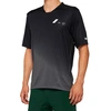 Image de 100% Celium Maillot de vélo à manches courtes, noir-gris, taille M pour Hommes