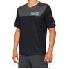 Image de 100% Airmatic Maillot de vélo à manches courtes, noir-gris, taille S pour Hommes