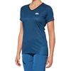 Image de 100% Airmatic Slate Blue Maillot de vélo à manches courtes pour dames, bleu, taille XL pour Femmes