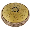 Image de Sonic Energy Tongue Medium Octave Sonic Energy Gold 432HZ Handpan Tongue drum