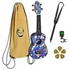 Image de Keiki K2 Set (Soprano, Soprano), Ukulélé, Bleu, Multicolore