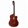 Image de Ortéga RCE125MMSN - Guitare électro-classique acajou - Satiné pores ouverts (+housse)