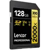 Image de Lexar Professional Gold 2000x (128 Go, SDXC, U3, UHS-II), Carte mémoire, Or