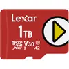 Image de Lexar Play (1000 Go, microSDXC, U3, UHS-I), Carte mémoire, Rouge