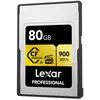 Image de Carte mémoire CFexpress Lexar Professional type A 80 Go Or