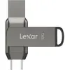 Image de Lexar JumpDrive Dual Drive D400 (32 Go, USB-A, USB-C), Clé USB, Gris, Argent