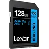 Image de Lexar MÉMOIRE SDXC 128GB UHS-I/LSD0800P128G-BNNNG (128 Go, SDXC, U3, UHS-I), Carte mémoire, Noir, Bleu