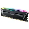 Image de Module mémoire RAM Lexar Ares DDR5 RGB - 16 Go - 6800 Mhz - CL34 - 1,4 V - UDIMM - Dissipateur thermique - Compatible avec les systèmes DDR5