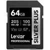 Image de Carte SD Silver Plus UHS-1 64Go V30 R205/W100
