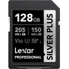 Image de Lexar Professional SILVER PLUS (128 Go, SDXC, U3, UHS-I), Carte mémoire, Noir, Argent