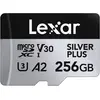Image de Lexar Professional Silver Plus (256 Go, microSDXC, U3, UHS-I), Carte mémoire, Noir, Argent