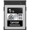 Image de Lexar Professional Silver (1000 Go, CFexpress type B), Carte mémoire, Noir, Argent